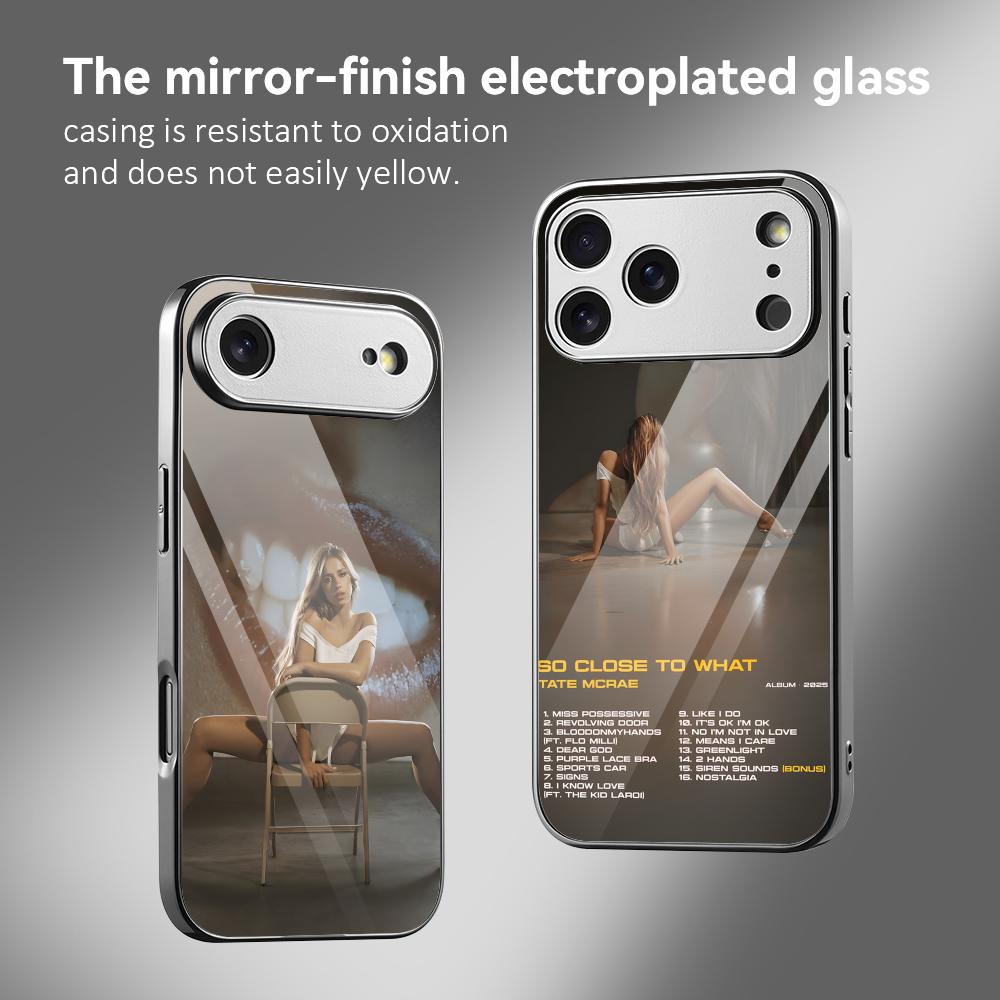 Apple Iphone 15 - Funda para Teléfono Singer T-Tate McRae