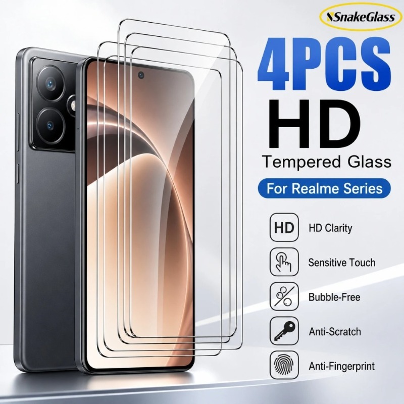 Realme Gt 6 - Protector de Pantalla de Vidrio Templado