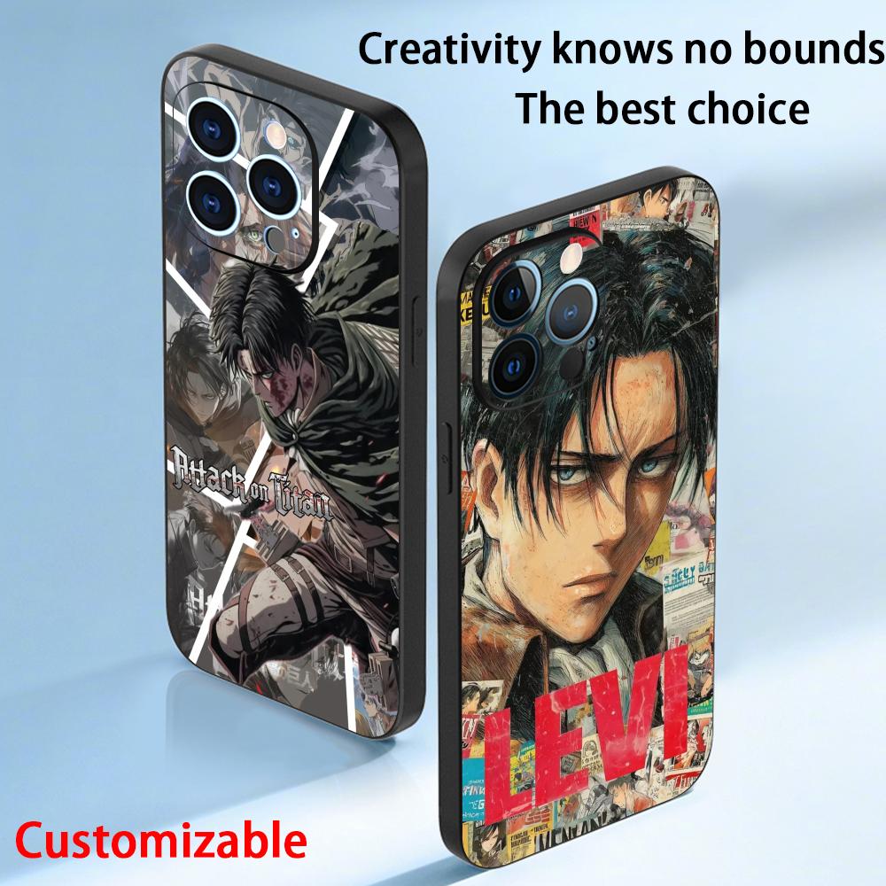 Apple Iphone 15 - Levi ackerman cool anime hombre patrón