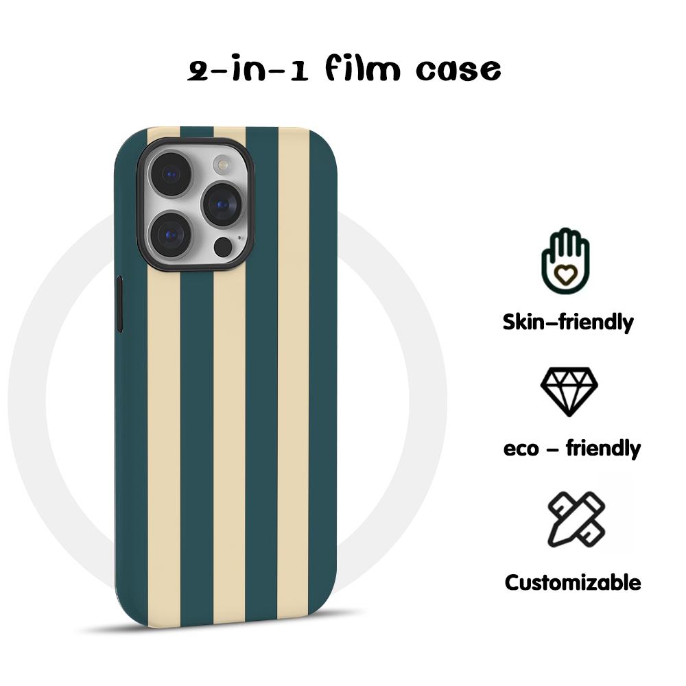 Apple Iphone 15 - Funda Protectora para Teléfono con Rayas