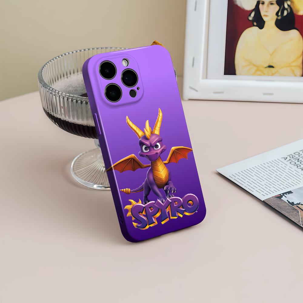 Apple Iphone 15 - Juego S-Spyro Series Dragon funda de